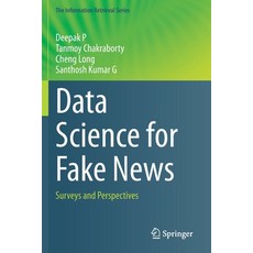 (英文圖書) Data Science for Fake News: Surveys and Perspectives 平裝版, Springer, 英文