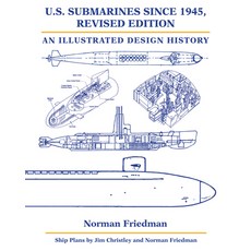 (英文圖書) U.S. Submarines Since 1945: An Illustrated Design History 精裝版, US Naval Institute Press, 英文