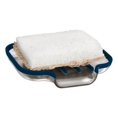 SPECTRUM Cora 水槽海綿和肥皂盤洗滌器支持, 1個, 海軍