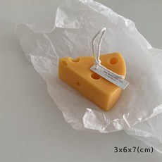仿真水果造型香氛蠟燭, 1個, 藍風鈴