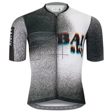 BAISKY百士奇自行車男款空力短車衣 線圈 黑 時尚自行車衣 男款短袖車衣