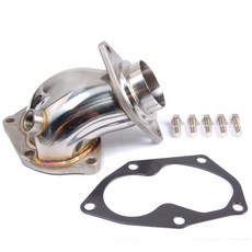 Turbo 渦輪排氣管 三菱藍瑟EVO 7 9 專用 不鏽鋼材質