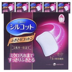 Silcot 絲花 絲柔化妝棉 32片入, 6個