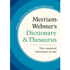 Merriam-Webster's Dictionary and Thesaurus 精裝版, Merriam-Webster, 英文