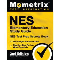 (英文圖書) NES Elementary Education Study Guide - NES Test Prep Secrets Book Full-Length Practice Exam ... 平裝版, Mometrix Media LLC, 英文