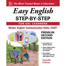 (英文圖書) Easy English Step-By-Step for ESL Learners Second Edition 平裝版, McGraw-Hill Companies, 英文