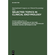 (英文圖書) Proceedings (Selected) of the Third International Congress of Clinical Enzymology Salzburg A... 精裝版, de Gruyter, 英文
