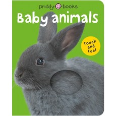 (英文圖書) Bright Baby Touch & Feel Baby Animals Board Books, Priddy Books Us, 英文, 硬頁書