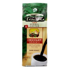 teeccino 無咖啡因烤黑巧克力咖啡豆, 1個, 312克, 未研磨