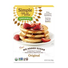 Simple Mills 無糖混合鬆餅粉, 1個, 283克
