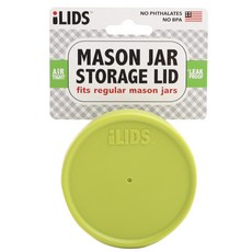 iLIDS 適合梅森罐存儲蓋常規, 石灰綠, 1個