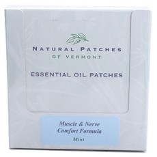 NATURAL PATCHES OF VERMONT 精油身體舒緩貼片, Muscle/Nerve Comfort, 1盒, 24片