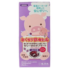 Ryukakusan 餵食幫助果凍粉包 葡萄口味 6包入, 1個, 150g