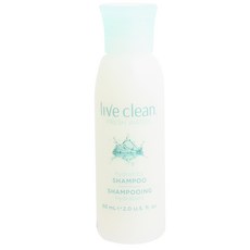 live clean 保濕洗髮露, 1個, 60毫升