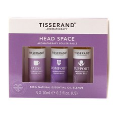 TISSERAND 滴莎藍德 Head Space隨身芳療滾珠精油 3種組, 1個