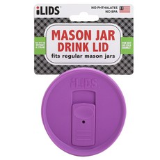 iLIDS 適合梅森罐飲料蓋常規, 桑, 1個