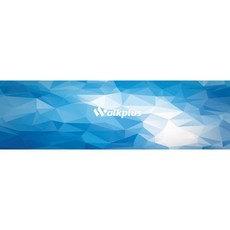 Walkplus 水晶涼感巾 台灣製吸濕排汗巾，輕薄好攜帶，獨家設計款, 海水藍, 1個