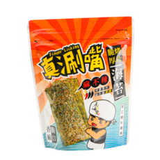 南海豐 真涮嘴麻不辣脆烤厚片海苔(經典麻不辣)10包入組 脆烤厚片，香脆夠味，五辛素, 15g, 10個
