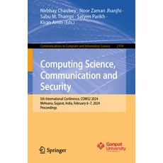 (英文圖書) Computing Science Communication and Security: 5th International Conference Co... 平裝版, Springer, 英文