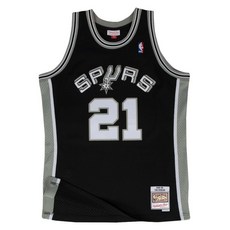 NBA 球迷版球衣 Tim Duncan 1998-99 Road 馬刺 黑