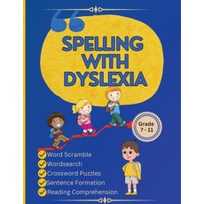 (英文圖書) Spelling with Dyslexia: Dyslexic Tool for Kids: Mastering Spelling with 20 Engaging Lessons ... 平裝版, Newbee Publication, 英文