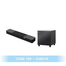 Klipsch Flexus Sound System CORE 100 + SUB210 聲霸與重低音組合, R-50C, Black