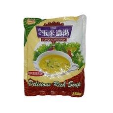 飛機牌 全素玉米濃湯 - 方便速食 經典美味 奶素, 600g, 6個