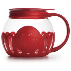 ecolution Popcorn 微波容器, 1個, 紅色的