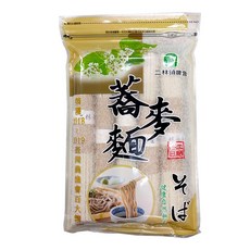 二林鎮農會 手工日曬蕎麥麵, 600g, 1個