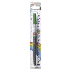 Pentel 飛龍文具 XGFL彩色毛筆, 1個, 綠色
