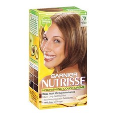 GARNIER 卡尼爾 NUTRISSE滋養染髮霜, 1個, 黑暗自然的金發女郎
