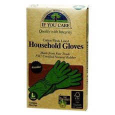 IF YOU CARE 家用橡膠手套 L, 1個, 單一顏色, 大(L)
