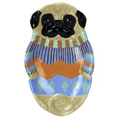 BOSTON WAREHOUSE Pugly毛衣湯匙筷子架, 1個, 混色