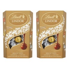 Lindt 瑞士蓮 LINDOR 綜合巧克力球, 2個, 200g