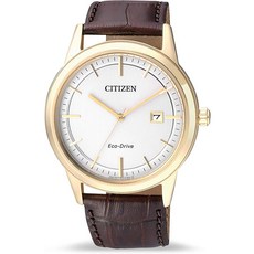 CITIZEN 星辰錶 簡約光動能紳仕男錶 AW1212-10A