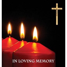 "In Loving Memory" Funeral Guest Book Memorial Guest Book Condolence Book Remembrance Book for Fu... 精裝版, Angelis Publications, 英文
