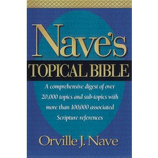 (英文圖書)Nave's Topical Bible-KJV 精裝版, Hendrickson Academic, 英文