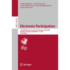 (英文圖書) Electronic Participation: 15th Ifip Wg 8.5 International Conference Epart 2023 Budapest Hu... 平裝版, Springer, 英文