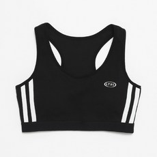 LOVETOXIC 女童款配色線條可拆式胸墊背心胸衣