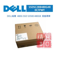 DELL 戴爾 480G SSD S3500 480GB 企業級固態硬碟 (SSDSC2BB480G4R 0CFPWY) 高速穩定, OCFPWY