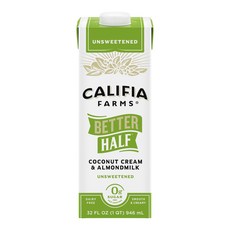 CALIFIA FARMS 無糖椰奶杏仁飲, 946ml, 1瓶