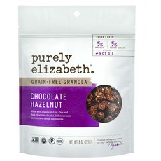 Purely Elizabeth 巧克力榛果格蘭諾拉麥片, 1包, 227g
