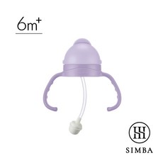 小獅王辛巴蘊蜜寬口防漏滑蓋分節吸管組