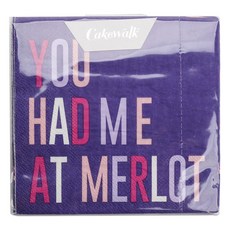 Cakewalk 設計餐巾紙, 1個, 紫色的