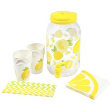 SUNNYLIFE 飲水機 4件套, 檸檬水
