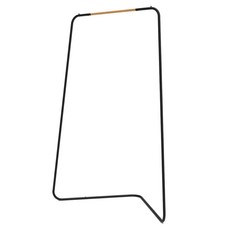 拜爾家居 簡約風角落衣架 堅固耐用 簡易組裝, 黑色