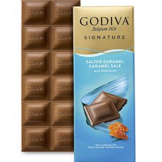 GODIVA 招牌鹹焦糖牛奶巧克力, 1個, 90g