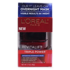 L'OREAL PARIS 巴黎萊雅 緊緻護理晚安面膜, 1個, 48克