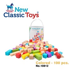New Classic Toys 繽紛基礎創意積木 100pcs 兒童積木, 詳見包裝