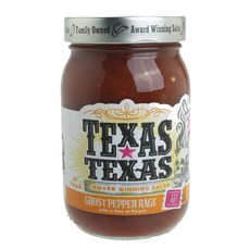 TexasTexas Ghost Pepper Rage Hits of Peach Hot, 1個, 454克
